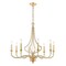 Elk Showroom La Rochelle 32 Wide 8-Light Chandelier - Parisian Gold Leaf